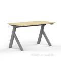 Nouveau bureau réglable Contuo moderne 2024 Table de bureau de bureau de haute qualité Desk Intelligent Coffee Up